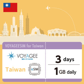 【台湾】eSIM3日間/3GB