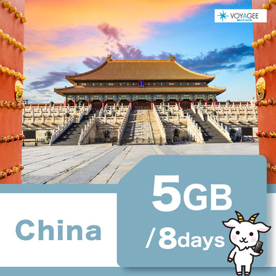 【中国】eSIM8日間/5GB